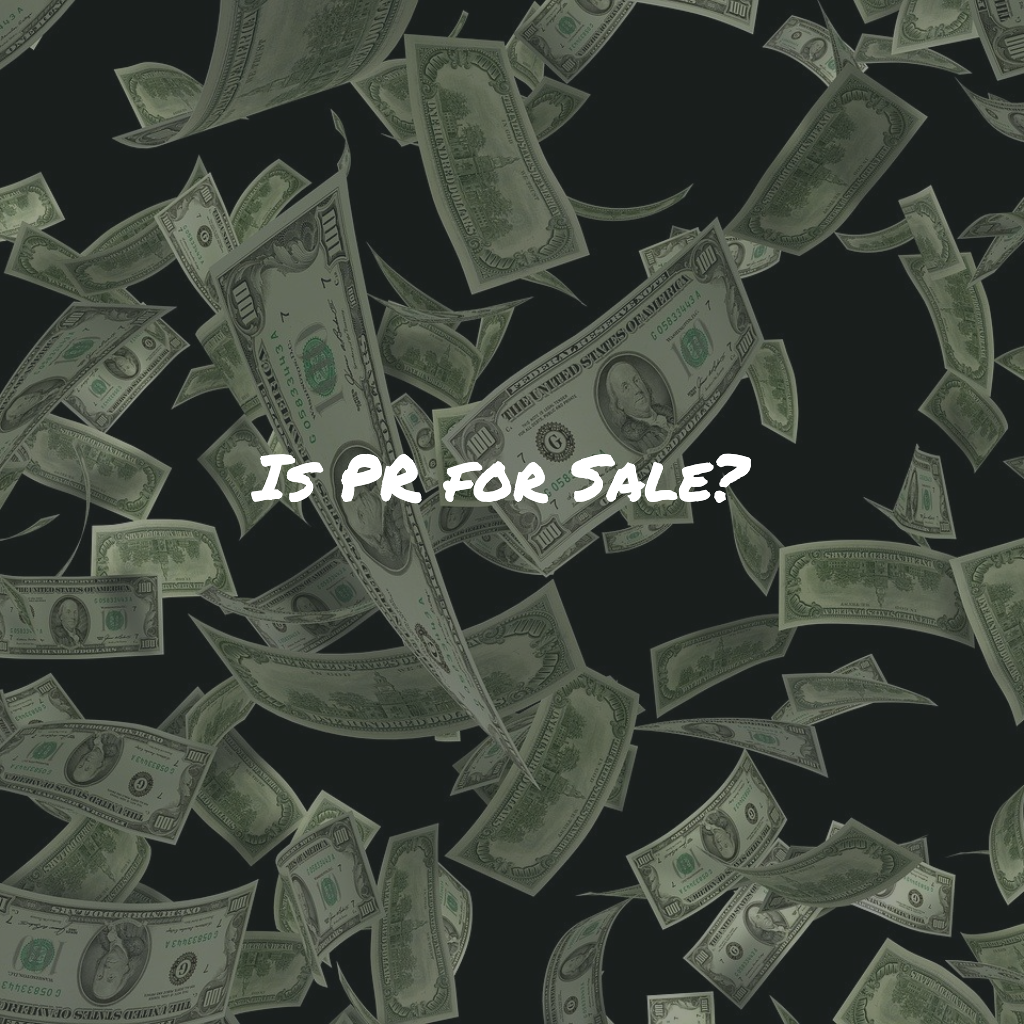 True PR is not for sale